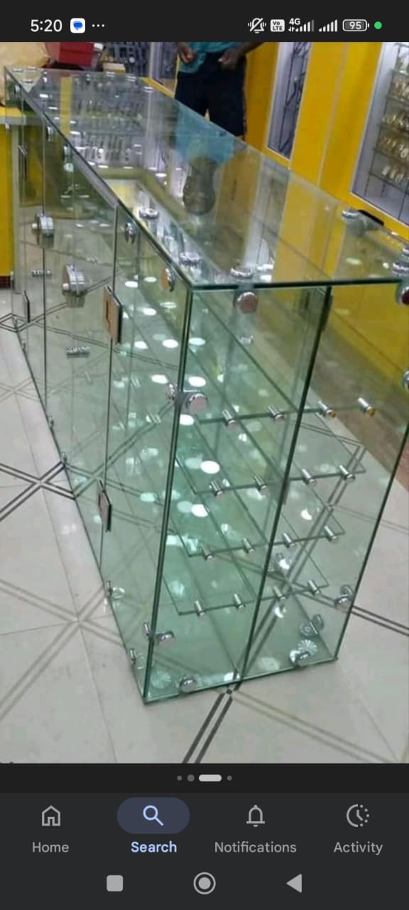 Curtain wall and show glass project