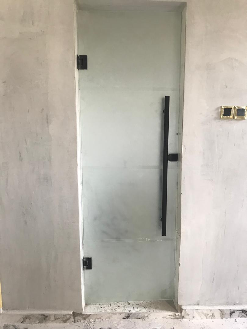 Office and toilet glass partition